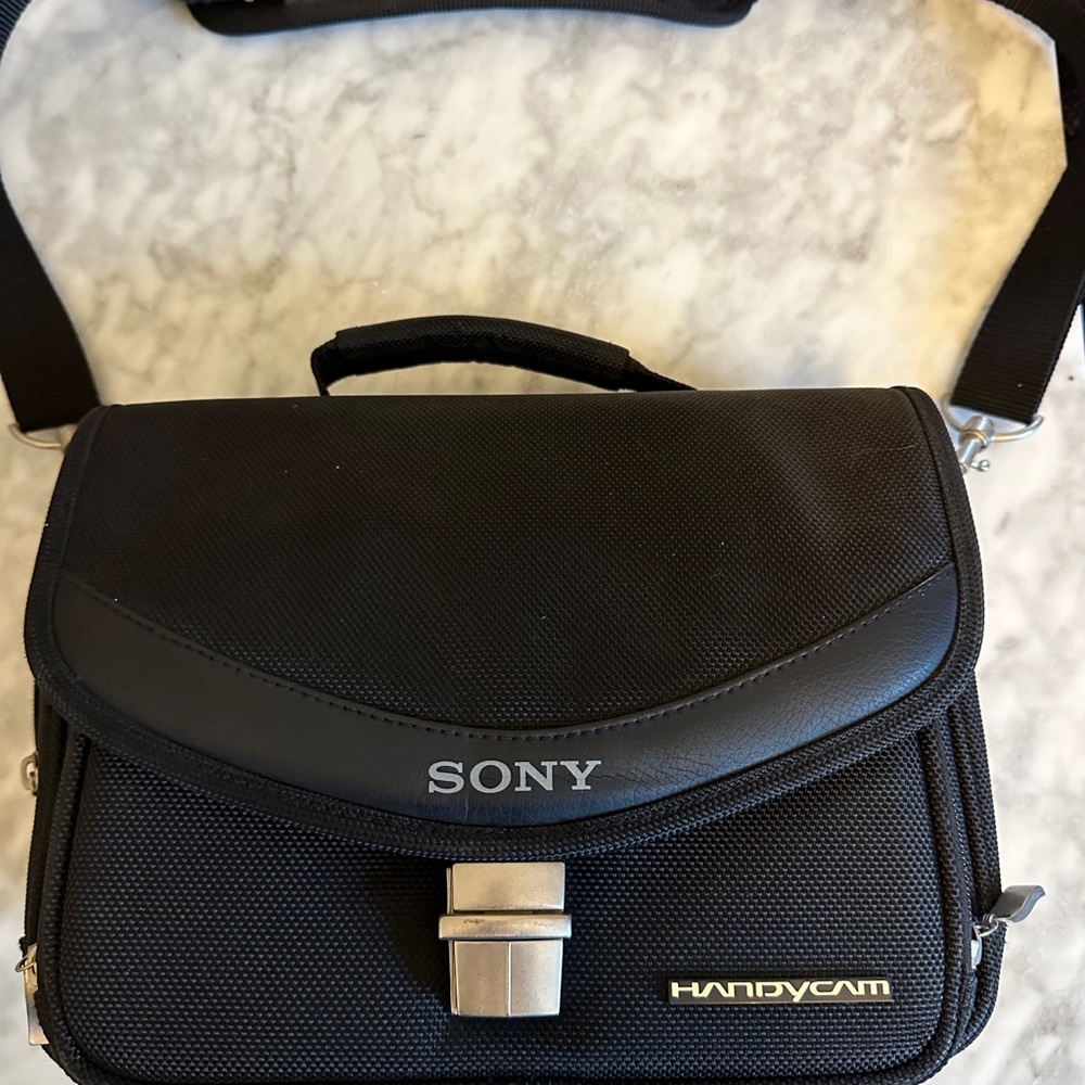 Sony HandyCam case. HandyCam not included.